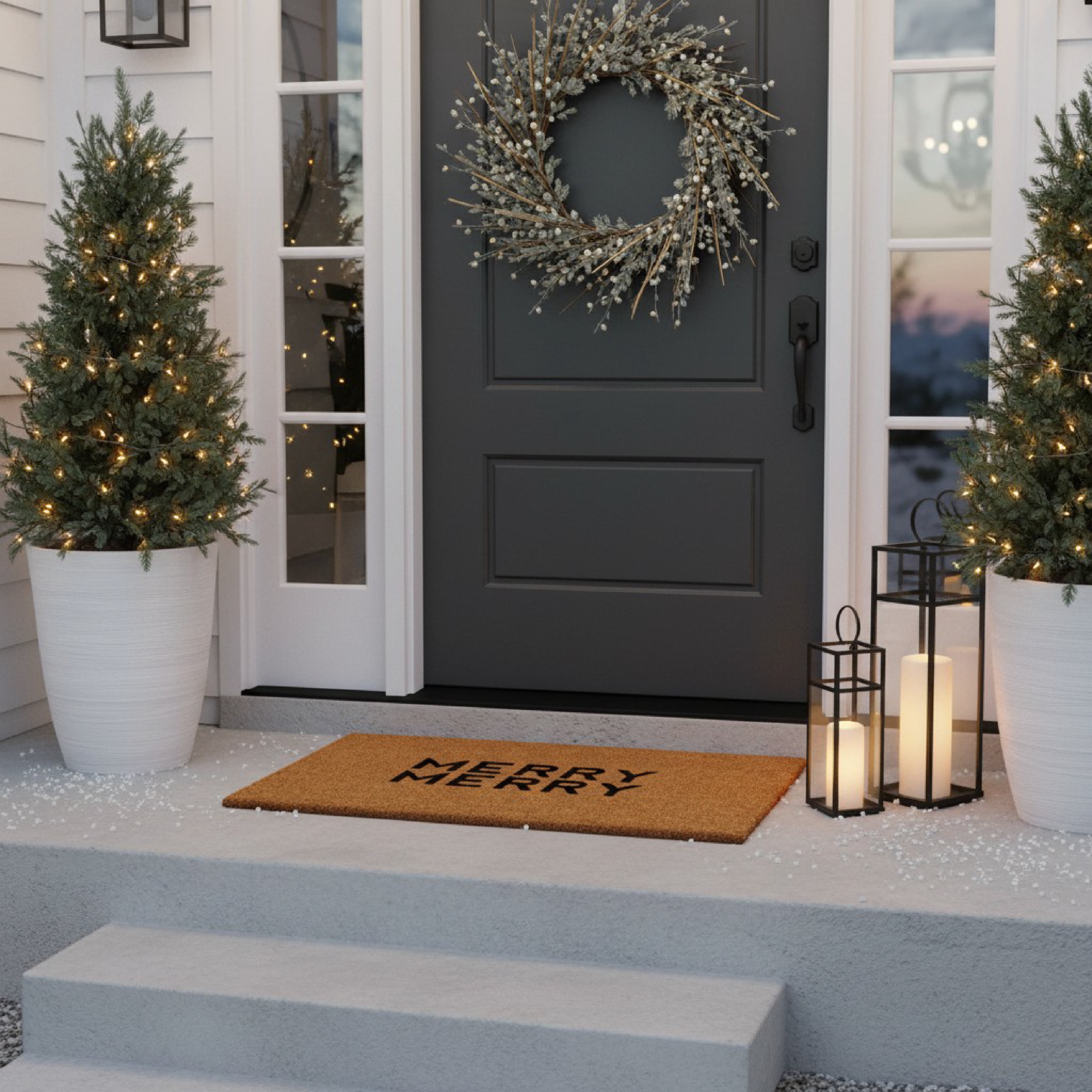 Calloway Mills 109052436 Modern Merry Doormat 24" x 36"