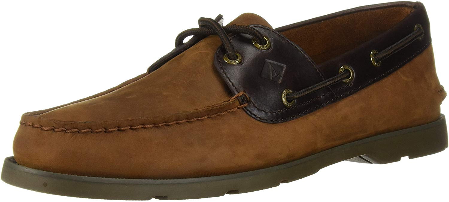 sperry leeward dark brown