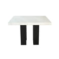 thumbnail image 3 of Steve Silver Camila White Marble Square Counter Height Table, 3 of 7