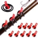 thumbnail image 5 of 10 Uds. Anzuelo de pesca para señuelos de caña de pescar soportes de seguridad (rojo), 5 of 6