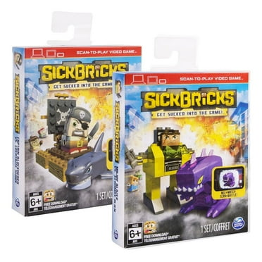 Sick Bricks Big Sick Character Pack, Heroes Vs. Monsters