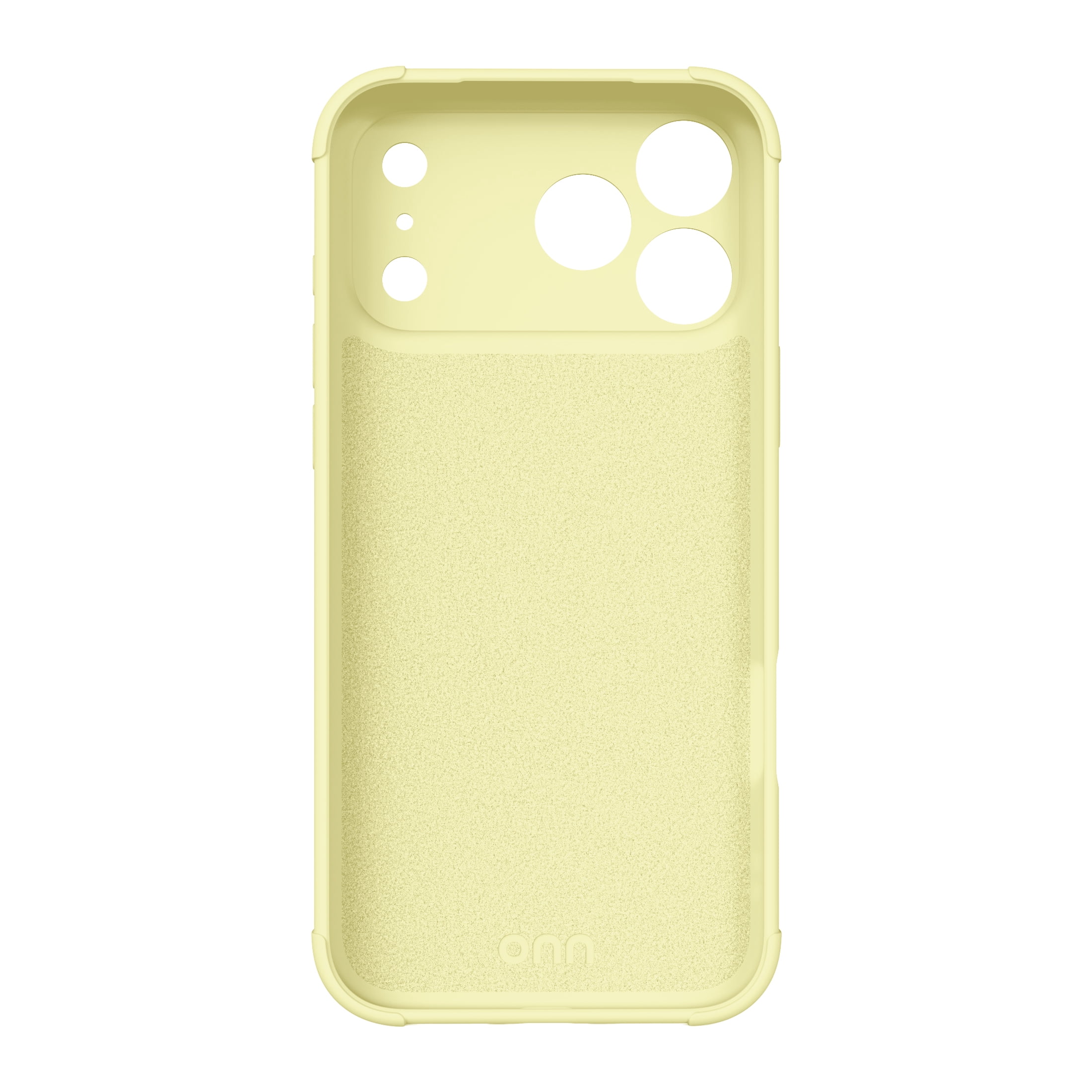 onn iPhone 18 Pro Max and iPhone 17 Pro Max Phone Case with MagSafe, Yellow