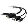 Belkin F3x1962b15 15ft All In One Usb/ps2 Kvm Cable