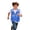 Blue, variant on CCRFTGI Safety Vest for Kids Boys Girls Size 8-10 High Visibility Reflective Jacket Waistcoat Sleeveless Zipper Up Breathable Loose Reflection Activity Cycling Walk Vest Blue 9-10 Years