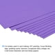 thumbnail image 4 of Papel de scrapbook de cartulina Uxcell 8.3" x 11.7", 92 lb/250gsm, morado oscuro 10 paquetes, 4 of 4