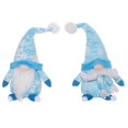 thumbnail image 1 of Blue Couples Gnome For Doll Scandinavian Tomte Plush Toy For Home Desk Ornaments, 1 of 5