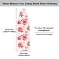 thumbnail image 5 of HELLHERO Strawberry Rose Pattern Ironing Board Cover 3 Fasteners Replacement Elastic Edge Non-Slip, 5 of 5