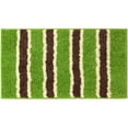 thumbnail image 1 of Bathtopia Ace Microfiber Stripe Bath Rug, 1 of 7