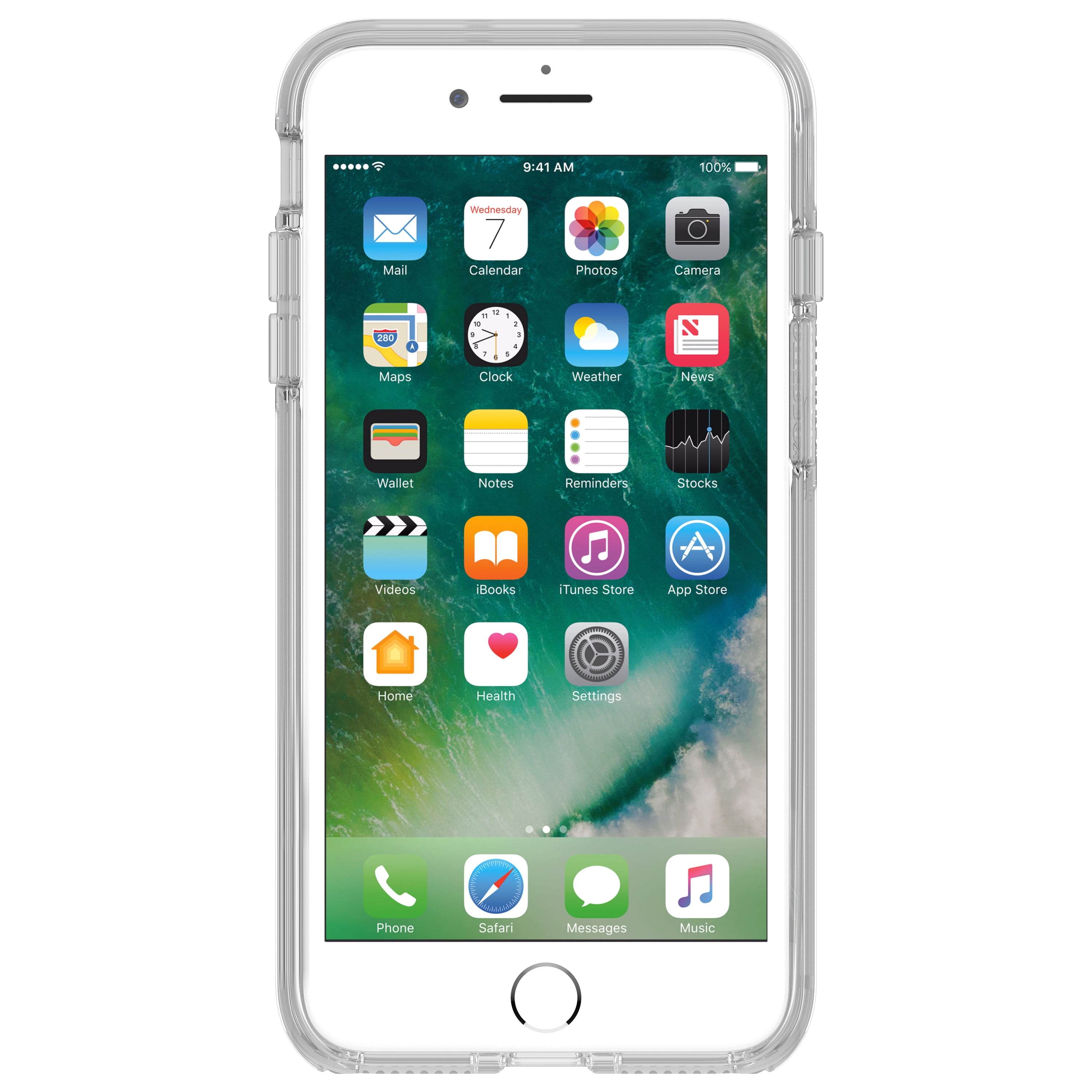 OtterBox Symmetry Series Clear Case for iPhone 8 Plus & iPhone 7 Plus, Clear