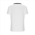 thumbnail image 4 of Camisetas para Mujer, Verano Otoño, Corta, Cuello en V, Corte Holgado, Camisetas Básicas de Gran Tamaño, Camisetas para Mujer 2025 M, 4 of 8