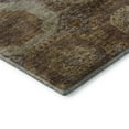 thumbnail image 3 of Addison Rugs Mayfield Premium Machine Washable Transitional Panels Rust Round Rug, 8' x 8', 3 of 6