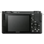Sony Alpha ZV-E10 24.2 Megapixel Mirrorless Camera Body Only, Black