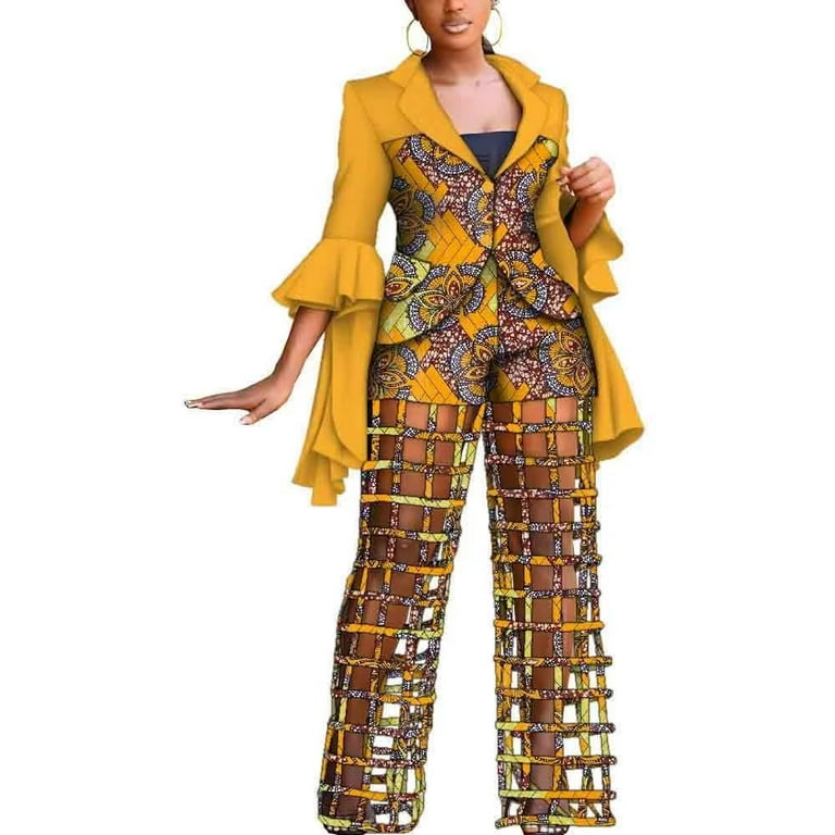 African print blazer womens discount