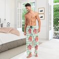 thumbnail image 6 of GZHJMY Owl Pajama Pants for Men, Lounge Pants Lightweight Men Pajama Bottoms with Drawstring Pockets, Christmas New Year Birthday Gifts, Medium, 6 of 6