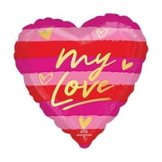 18" My Love Heart Shaped Balloon