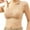 Khaki, variant on Racerback Push up Bras for Women No Underwire Full Coverage Sports Bralettes Breathable Supportive Everyday Bra