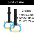 ABS Gymnastic Rings Adjustable Muscle Strength Tra... – Vicedeal