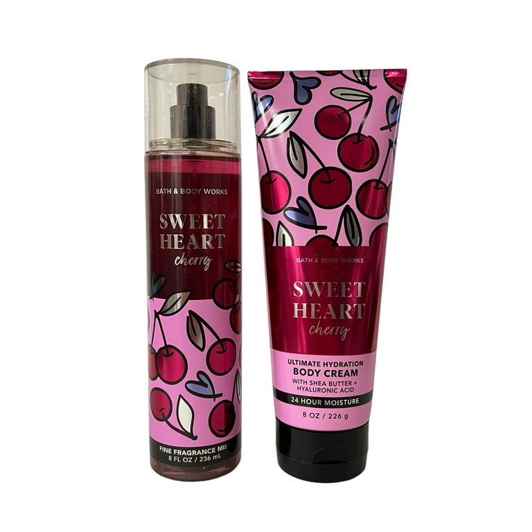 Bath & Body Works Sweet Heart Cherry Fragrance Mist & Body Bath & Body Works Sweet Heart Cherry Fragrance Mist & Body