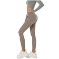 thumbnail image 2 of amlbb Pants for Women Workout Out Leggings Stretch Waist Button Pocket Yoga Gym Loose Pants Soft Casual Lounge Joggers Womens Sweatpants, 2 of 9