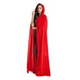 thumbnail image 2 of Capa con capucha Capa unisex para adultos con capucha Capa de Navidad de Halloween Capa de bruja vampiro Disfraz de cosplay, 2 of 5