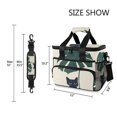 thumbnail image 3 of FORMRS Insulated Cooler Bag 24 Cans Capacity Soft Leakproof Lunch Box with Side Pockets, Black Cat Plants, 3 of 7