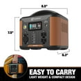 thumbnail image 4 of SOUTHWIRE PORTABLE POWER STATION 200 W/AC & DC ADAPTERS, 4 of 8