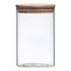 thumbnail image 1 of de con bambú Suministros de cocina Contenedor de almacenamiento de alimentos Lata sellada apilable para té Azúcar G , 10x15cm 950ml, 1 of 8