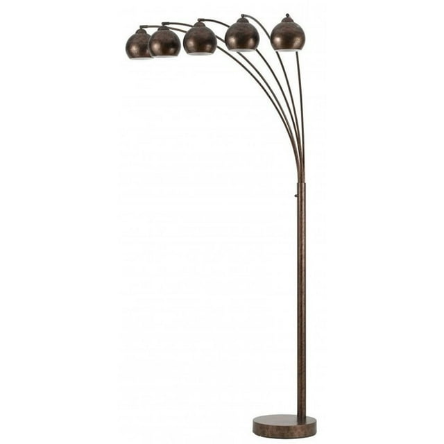 Cal Lighting Lampe à Arc en Métal en Rouille