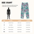 thumbnail image 4 of Lsque Dogs With Swimming Print Women's Pajama Pants, Lounge Pant - Comfortable Home Wear,Elastic Waistband, Stylish Design-XX-Large, 4 of 9