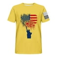 thumbnail image 3 of Tops para hombre, blusas y camisas de cuello redondo y manga corta para hombre, blusas casuales de cuello redondo con estampado de moda para hombre, blusas de cuello redondo y manga corta, camisas par, 3 of 5
