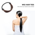 thumbnail image 3 of SHISUYAN 6Pcs Elastic Hair Ties for Any Occasions Simple Design Circular Plastic Brown 7.00X7.00X1.00CM, 3 of 8