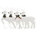 thumbnail image 2 of vidaXL Christmas Reindeers 4 pcs White 80 LEDs, 2 of 5