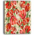 thumbnail image 2 of Design Art - Motif de Fleurs Rouges Sans Coutures, 2 of 3