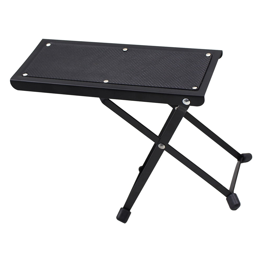 HEMOTON Guitar Foot Stool Foldable for Classical Acoustic Guitarists with Ergonomic Support .5x12x7 inches