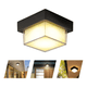 thumbnail image 3 of Lamparas pared Exterior Moderna,3000k IP65 Belug  negro, 3 of 5