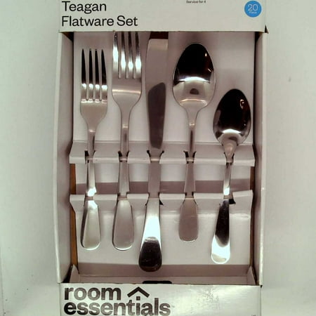 20pc Teagan Flatware Silver - Room Essentials™