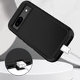 thumbnail image 5 of I-HONVA For Google Pixel 8A Case,3-Layer Military Grade Drop Protection Anti-Slip Bumper Rugged Shockproof Dustproof Protection 6.1 inch Phone Case,Full Black, 5 of 7