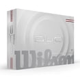 thumbnail image 1 of Pelotas de golf WILSON 2025 Duo Soft TRK360 con rayas blancas/rojas x12, 1 of 4