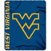 NCAA West Virginia Mountaineers 50" x 60" Fleece Throw