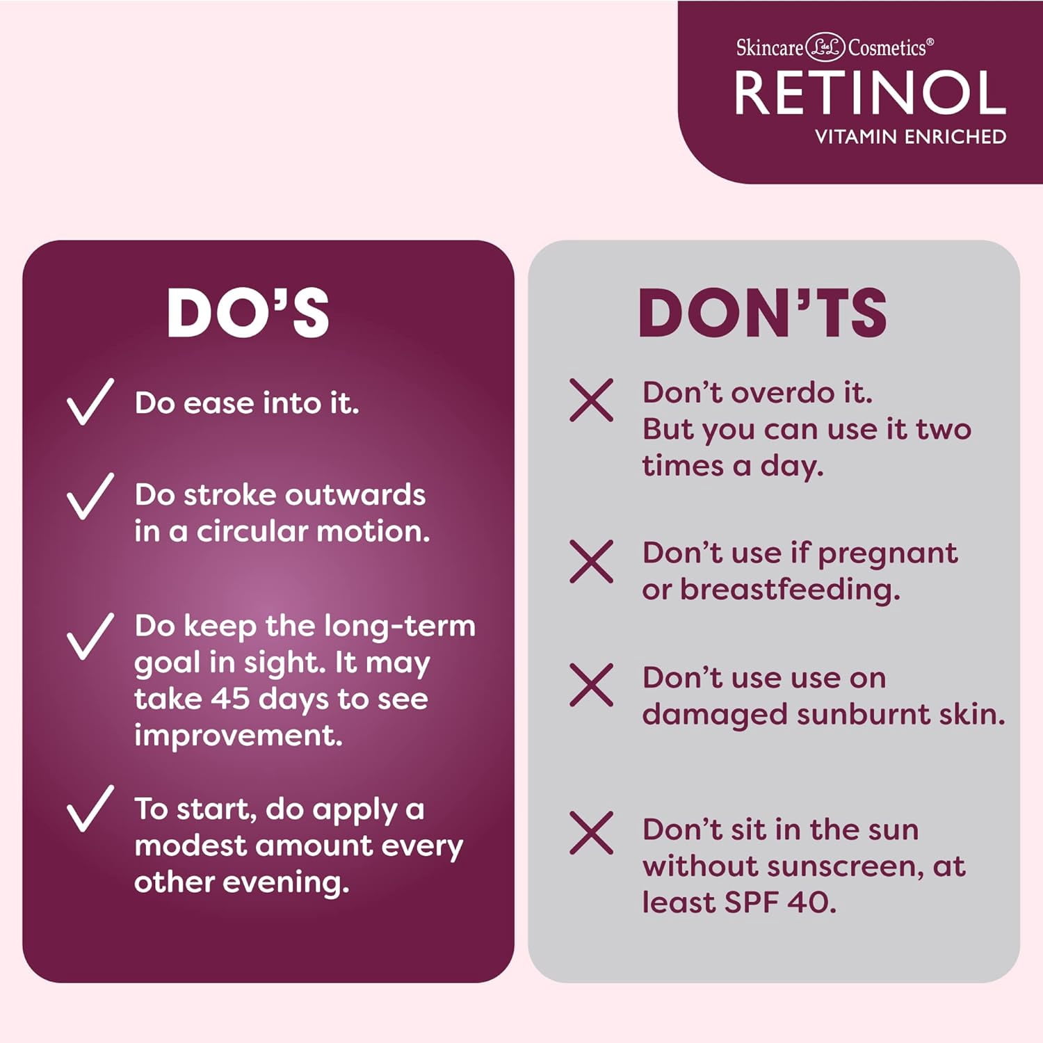 Retinol Day Cream with Broad Spectrum SPF 20, Anti-Aging Moisturizer, 1.7 oz