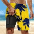thumbnail image 2 of Letdown Men's Swim Trunks Bathing Suit 9" Board Shorts Quick_Dry Swim Shorts Men Swimwear Mesh Lining Beach Swimsuit Bottom, 2 of 4