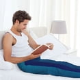 thumbnail image 5 of Rocae teal blue for Mens Pajama Pants Pj Pants Mens Lounge Pants-Medium, 5 of 6