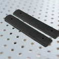 thumbnail image 4 of Masteelf White Plastic Connecting Pieces for DIY Pegboard Organization 2 Pcs Secure Support Stylish Design, 4 of 8