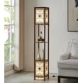 thumbnail image 2 of Copper Grove  Arans Infinity Heart Shelf 64-inch Espresso Floor Lamp walnut Brown, 2 of 2