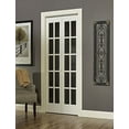thumbnail image 2 of American Wood 852720 24 x 80 in. 10-Lite Traditional Divided Bifold Door, Unfinished Pine, 2 of 6