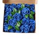 thumbnail image 1 of black Rosas de espuma de flores artificiales con tallos-decoraciones de mesa de fiesta negro, 1 of 5