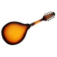 thumbnail image 2 of 8-String Basswood Sunburst Mandolin Musical Instrument with Rosewood Adjustable, 2 of 7
