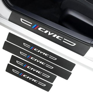 Xinrsheag Leather Door Anti Kick Pad Stickers Custom Interior Accessories  Side Edge Film Protector Stickers 4 pieces/set(Carbon Fiber) for Honda Civic  Sedan 2021 2020 2019 2018 2017 2016 