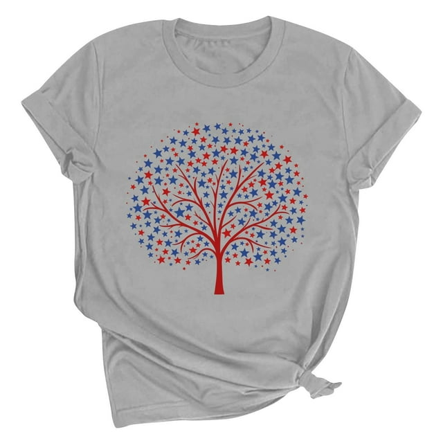 Yhmxh T-shirts pour Femmes T-shirt Imprimé pour Amoureuse des Femmes Col Rond Manches Courtes Hauts d'Été pour Femmes Manches Courtes Chemises d'Été sous-Vêtements T-shirts pour Femmes