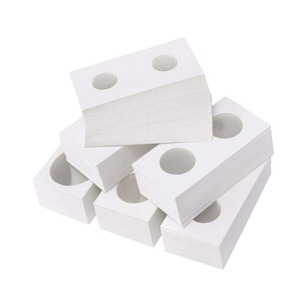 FELTECHELECTR 300 fundas protectoras para guardar monedas, sellos, monedas, clips de papel (17,5 mm + 20,5 mm + 23 mm + 25 mm + 26,5 mm + 27,5 mm)